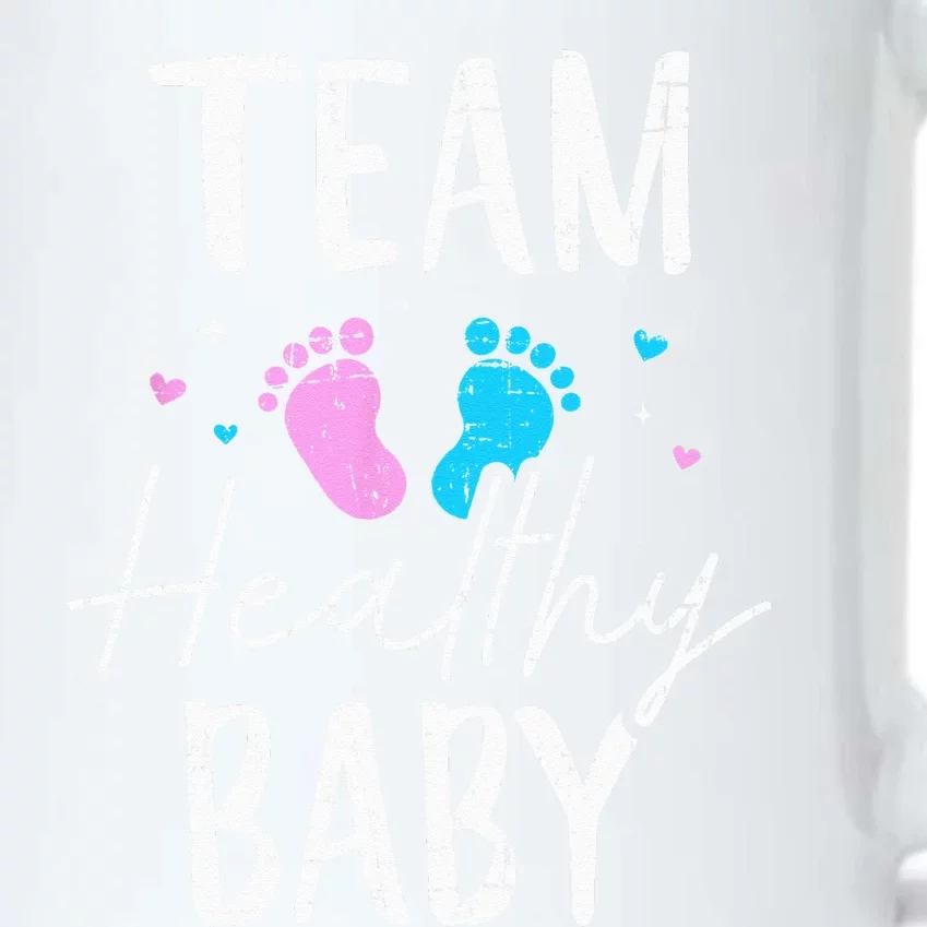 Funny Gender Reveal Team Healthy Baby Party Supplies Black Color Changing Mug