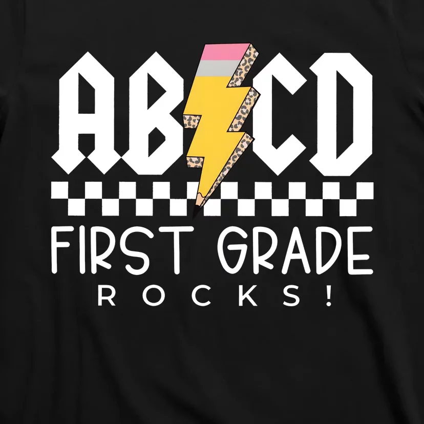 First Grade Rocks Teacher 1st Grade T-Shirt