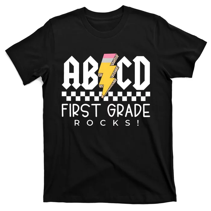 First Grade Rocks Teacher 1st Grade T-Shirt