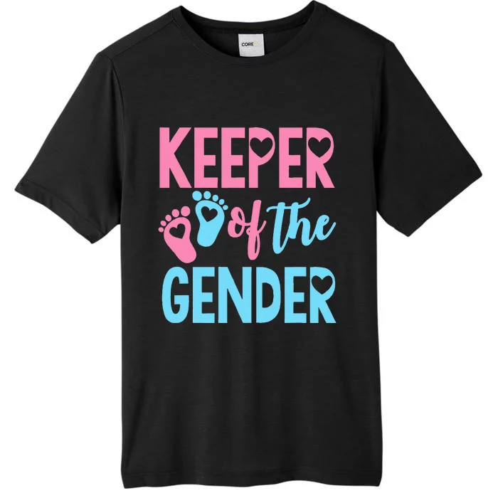 funny Gender Reveal Keeper of the Gender Reveal ChromaSoft Performance T-Shirt