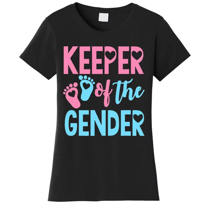 funny Gender Reveal Keeper of the Gender Reveal Women's T-Shirt