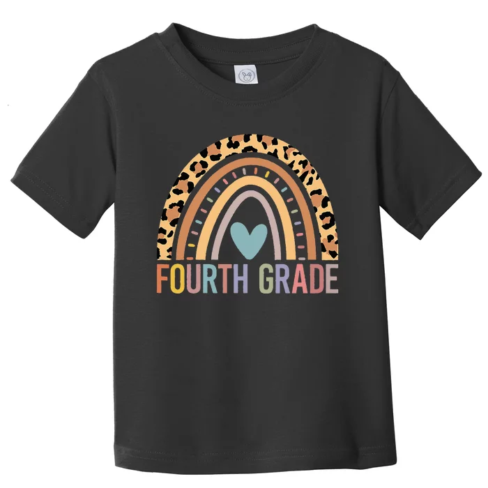 Fourth Grade Rainbow Teacher Team 4th Grade Squad Toddler T-Shirt