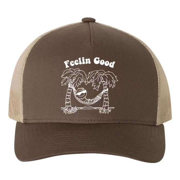 Feelin Good Relaxing In Hammock Yupoong Adult 5-Panel Trucker Hat