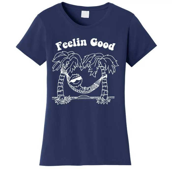 Feelin Good Relaxing In Hammock Women's T-Shirt