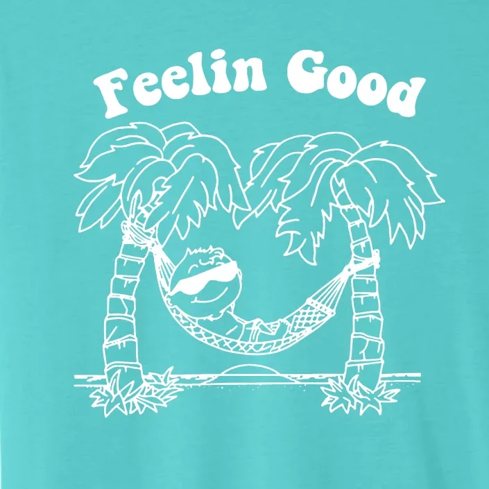 Feelin Good Relaxing In Hammock ChromaSoft Performance T-Shirt