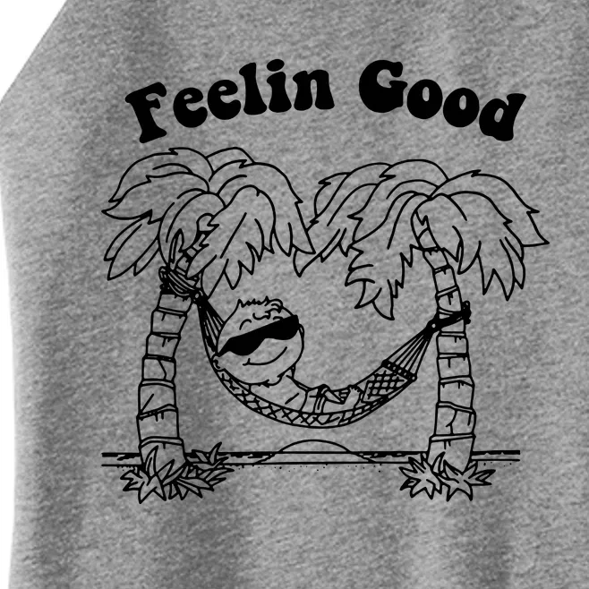 Feelin Good Relaxing In Hammock Women’s Perfect Tri Rocker Tank