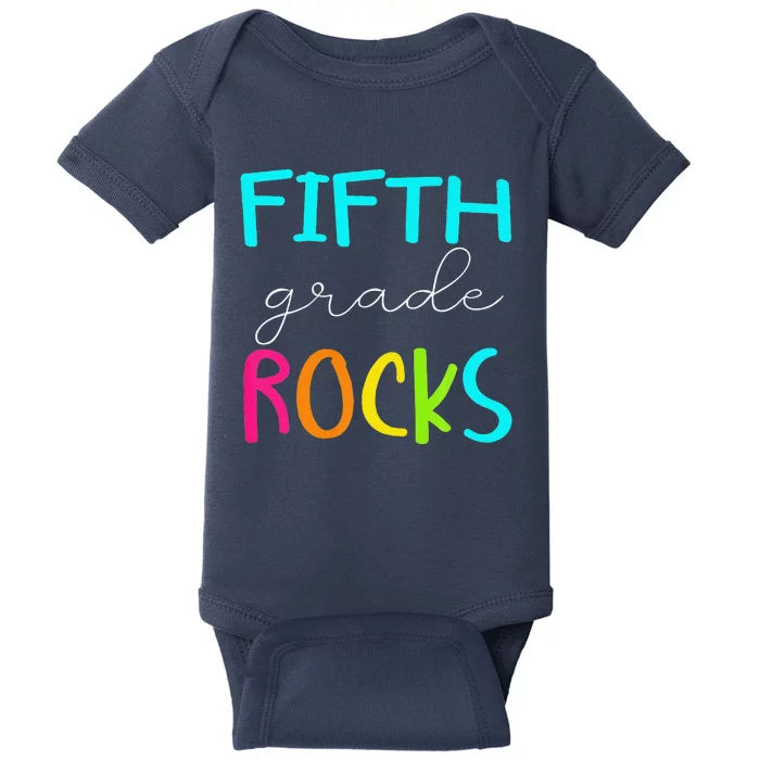 Fifth Grade Rocks Team 5th Grade Teacher Premium Baby Bodysuit