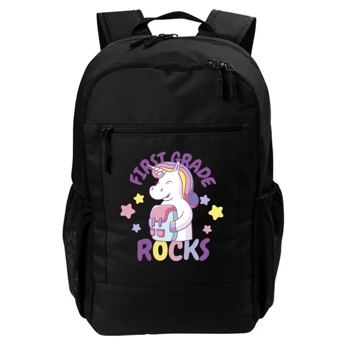 First Grade Rocks Unicorn Back To School Daily Commute Backpack