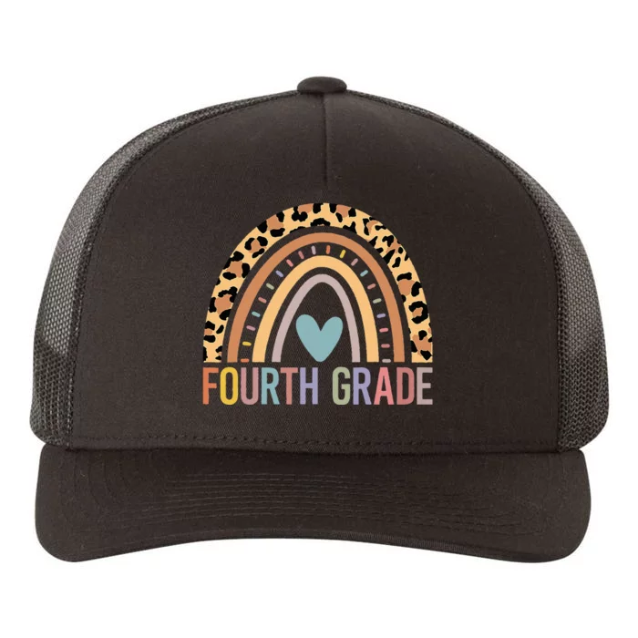 Fourth Grade Rainbow Teacher Team 4th Grade Squad Yupoong Adult 5-Panel Trucker Hat