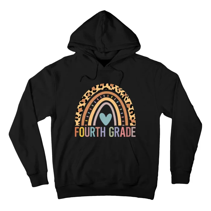 Fourth Grade Rainbow Teacher Team 4th Grade Squad Hoodie