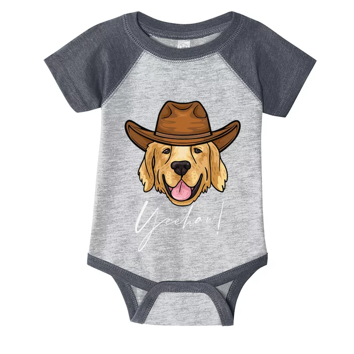 Funny Golden Retriever, Golden Retriever, Dog Lover, Dog Infant Baby Jersey Bodysuit