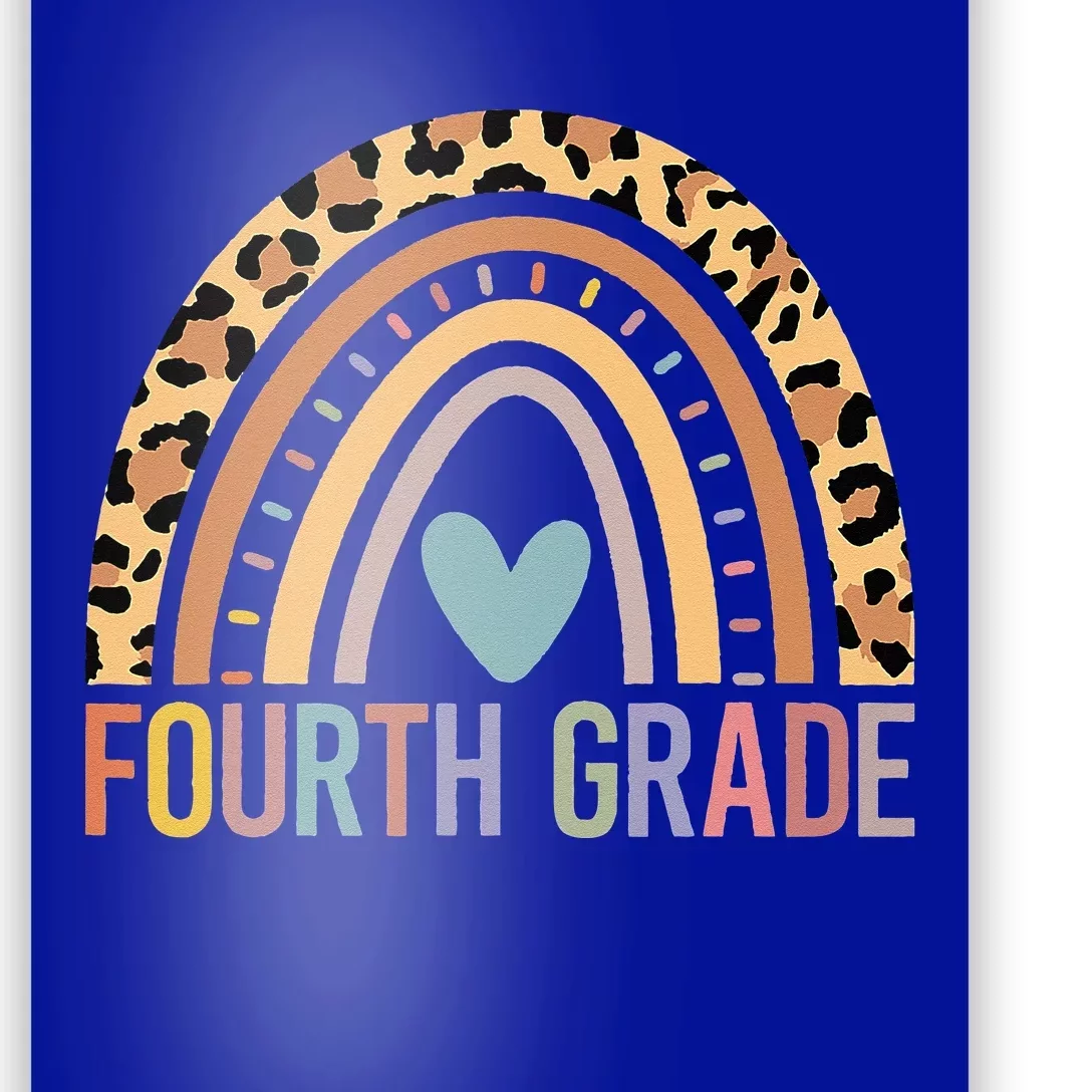 Fourth Grade Rainbow Teacher Team 4th Grade Squad Poster