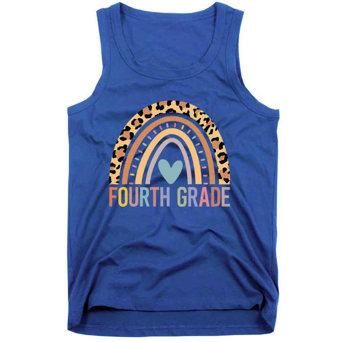 Fourth Grade Rainbow Teacher Team 4th Grade Squad Tank Top