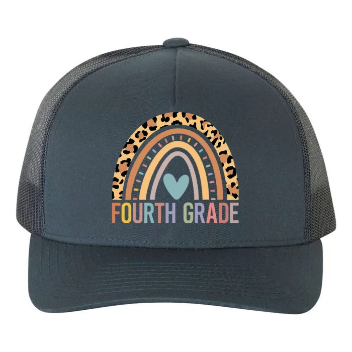 Fourth Grade Rainbow Teacher Team 4th Grade Squad Yupoong Adult 5-Panel Trucker Hat