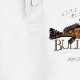 Fishing Gulf Red Drum Redfish Bull Red Dry Zone Grid Performance Polo