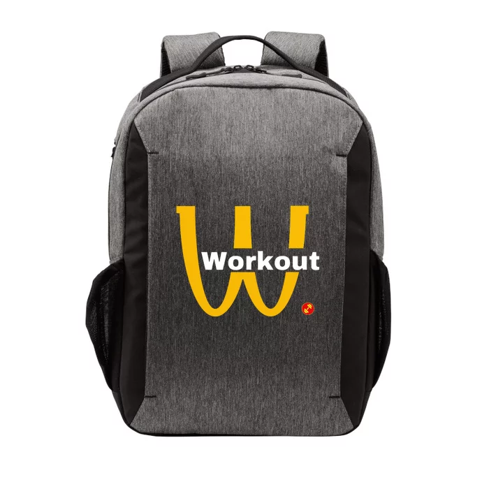 Fitness Gym Sarcastic Spoof Parody Logo Funny Workout Vector Backpack