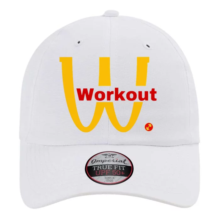 Fitness Gym Sarcastic Spoof Parody Logo Funny Workout The Original Performance Cap