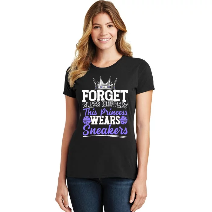 Forget Glass Slippers This Princess Wears Sneakers Women's T-Shirt