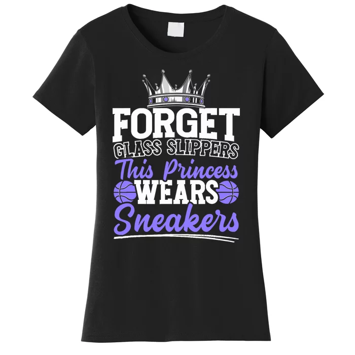 Forget Glass Slippers This Princess Wears Sneakers Women's T-Shirt