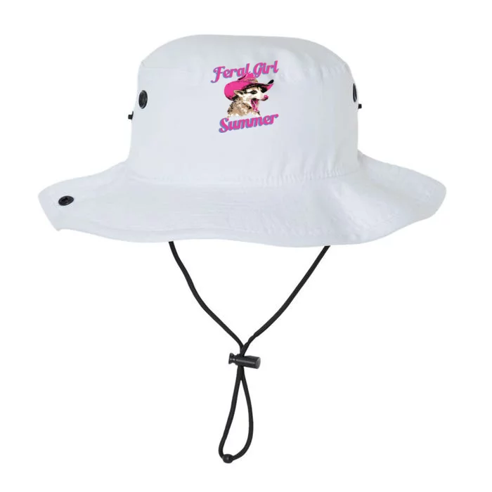 Feral Girl Summer Retro Possum Meme Legacy Cool Fit Booney Bucket Hat