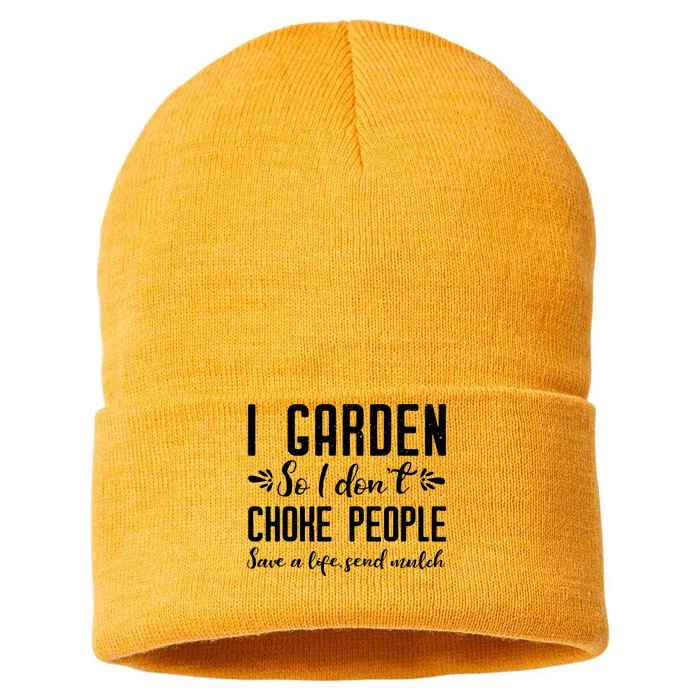 Funny Gardening Shirts For Women Gardening Gift Shirts Sustainable Knit Beanie