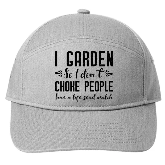 Funny Gardening Shirts For Women Gardening Gift Shirts 7-Panel Snapback Hat