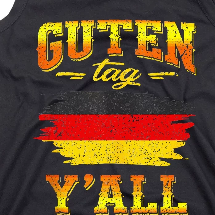 Funny German Saying Quote Joke Germany Flag Tank Top