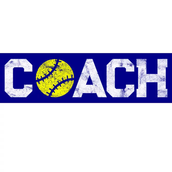 Funny Gift Softball Coaches Appreciation Softball Coach Meaningful Gift Bumper Sticker