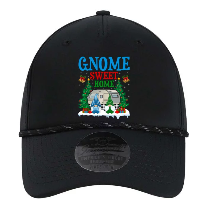 Funny Gnome Sweet Home Camper Camping Christmas Cool Gift Performance The Dyno Cap