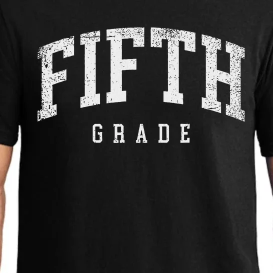 Fifth Grade Squad 5th Grade Team Retro First Day Of School Pajama Set