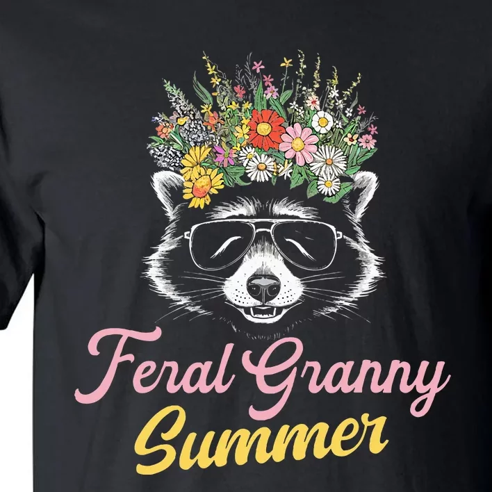 Feral Granny Summer Shirts For Graden Grandma Tall T-Shirt