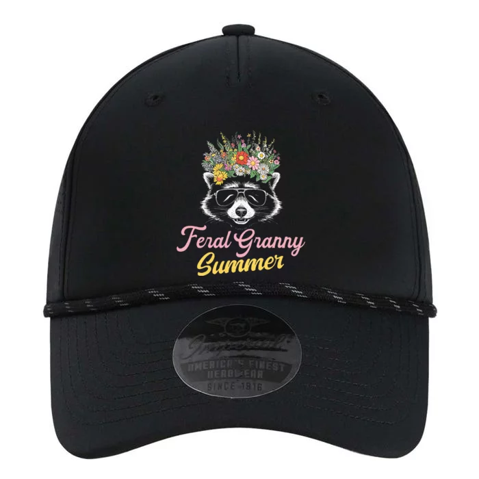 Feral Granny Summer Shirts For Graden Grandma Performance The Dyno Cap