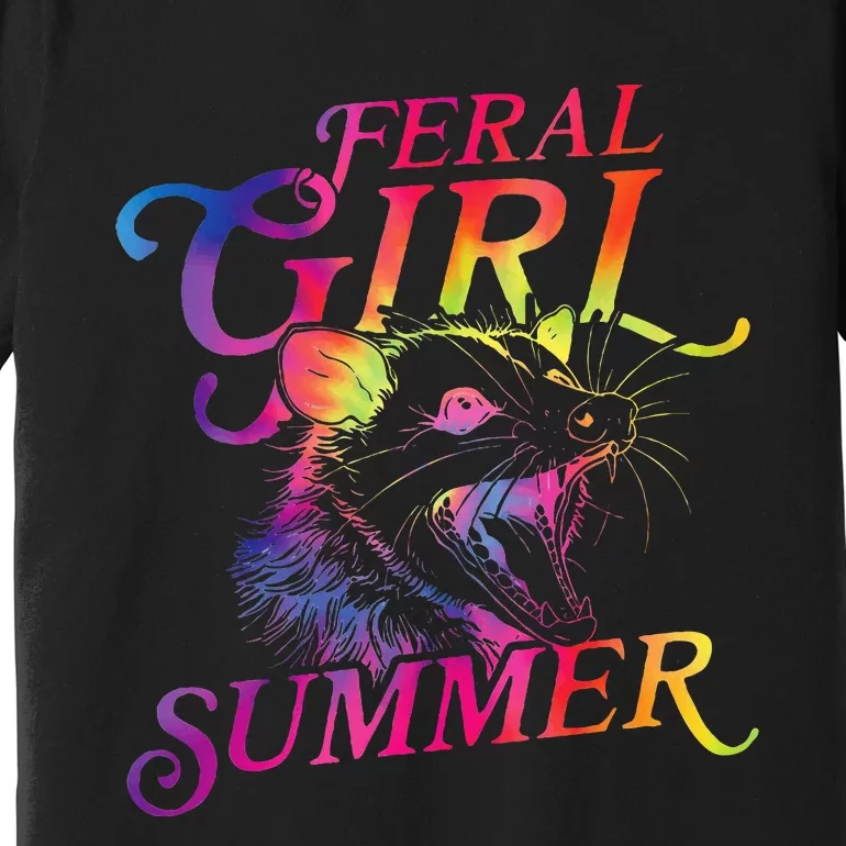 Feral Girl Summer Premium T-Shirt