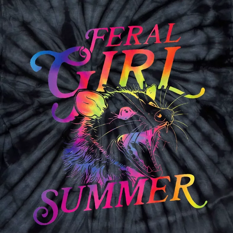 Feral Girl Summer Tie-Dye T-Shirt