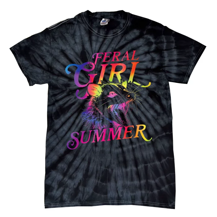 Feral Girl Summer Tie-Dye T-Shirt