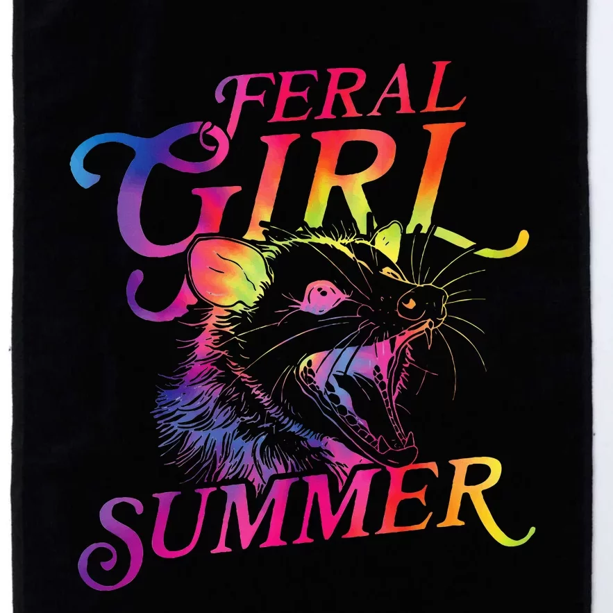 Feral Girl Summer Platinum Collection Golf Towel