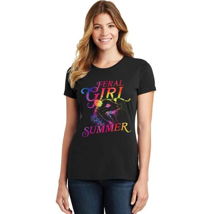 Feral Girl Summer Women's T-Shirt