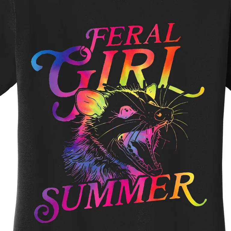 Feral Girl Summer Women's T-Shirt