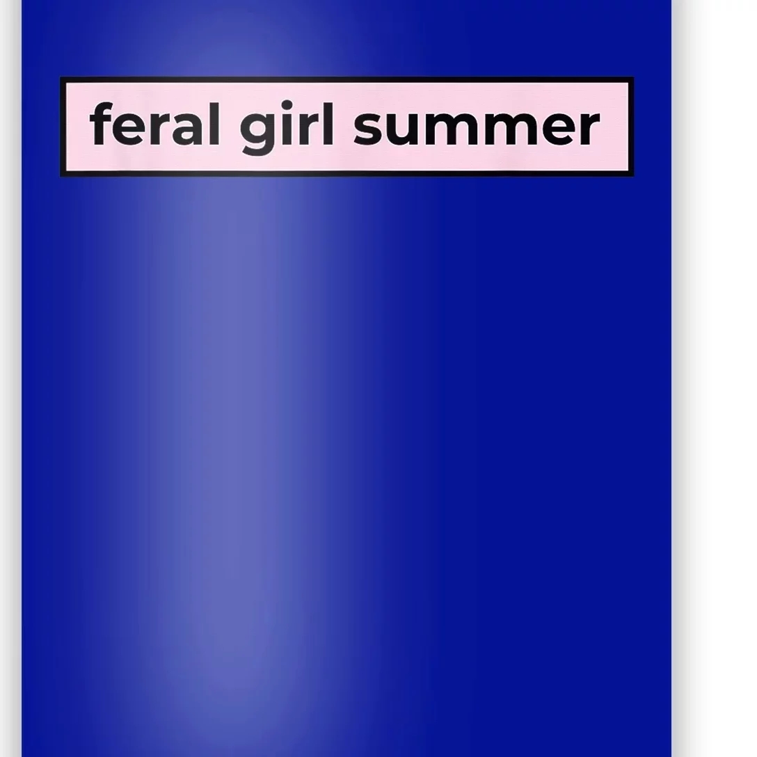 feral girl summer Poster