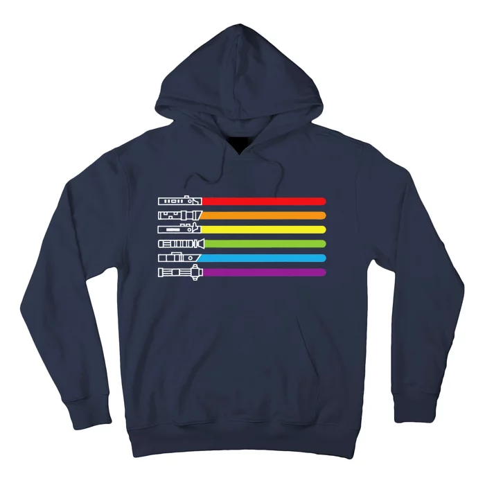 Funny Gay Saber Rainbow Lgbt Pride Month 2024 Lgbtq Gift Hoodie