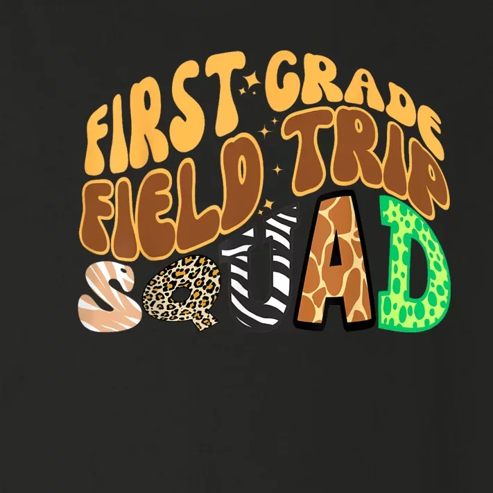 First Grade Students School Zoo Field Trip Squad Matching Toddler Long Sleeve Shirt