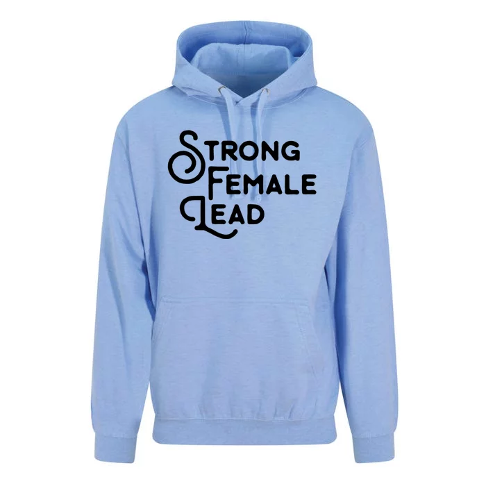 Feminism Gift Strong Female Lead Feminist Saying Unisex Surf Hoodie