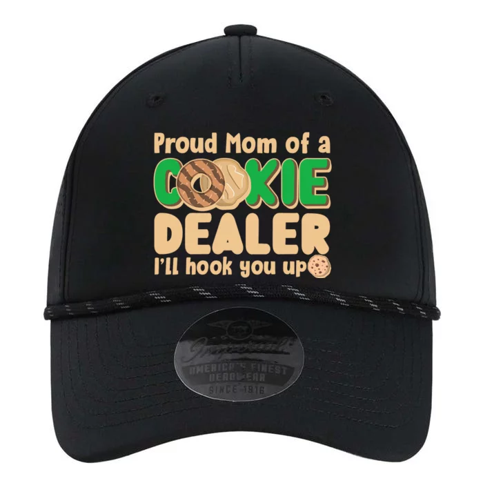 Funny Girl Scout Proud Mom Of A Cookie Dealer I'll Hook You Up Performance The Dyno Cap