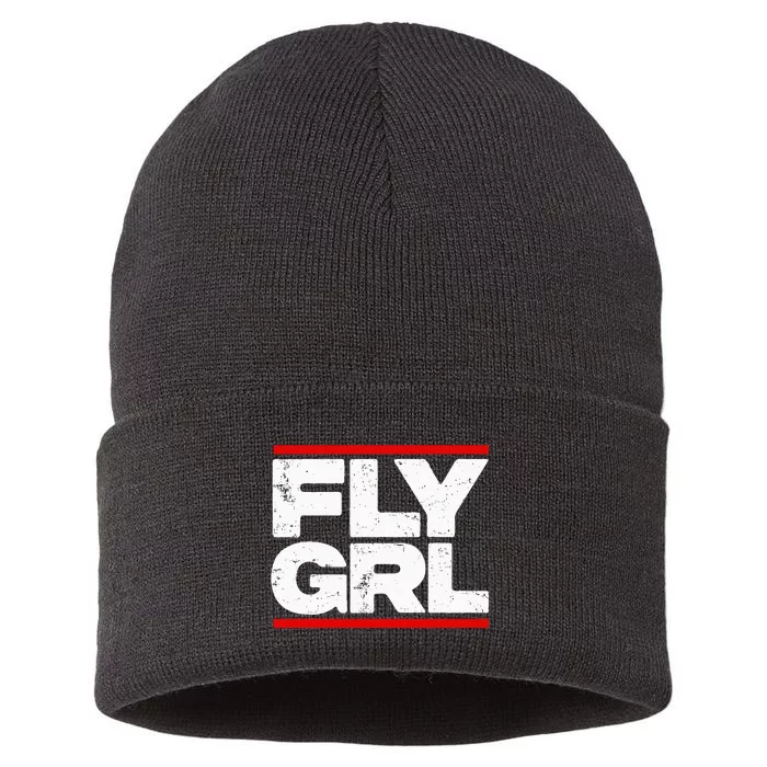 Fly Grl Survival Of The Thickest Mavis Beamont Sustainable Knit Beanie