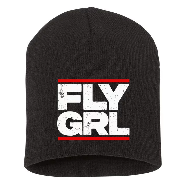 Fly Grl Survival Of The Thickest Mavis Beamont Short Acrylic Beanie