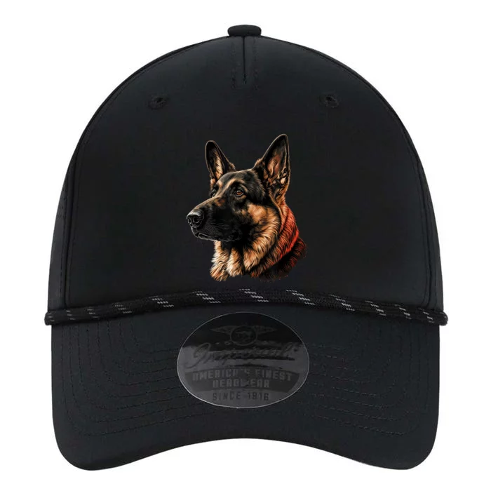 Funny German Shepherd Dog Performance The Dyno Cap