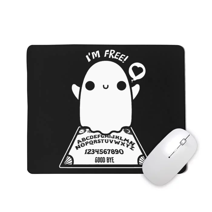 Funny Ghos Summoning Spirits Halloween Ouija Board Mousepad