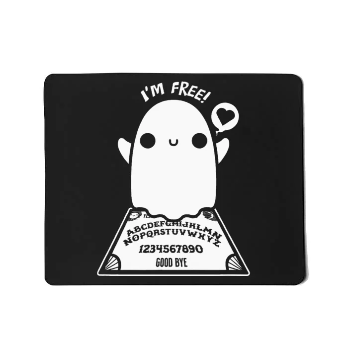 Funny Ghos Summoning Spirits Halloween Ouija Board Mousepad