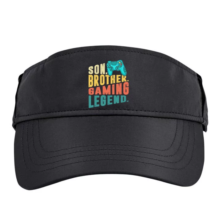 Funny Gamer Son Big Brother Gaming Legend Gift Boys Teenager Adult Drive Performance Visor