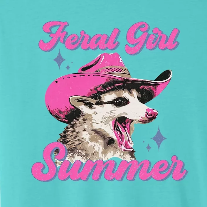 Feral Girl Summer Opossum ChromaSoft Performance T-Shirt